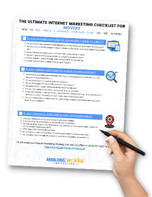 Free Marketing Checklist for Movers
